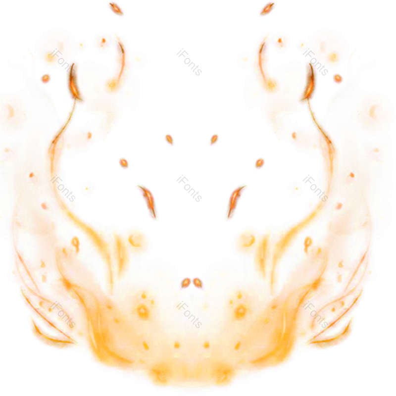 插画图片,火光元素,插画素材PNG,黄色免抠素材